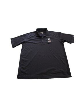 Monster Energy Muscle Monster Polo Shirt Mens 2XL Black Embroidered